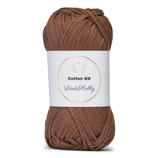 LindeHobby Cotton 8/8 - Natural Harmony, 10 ngl